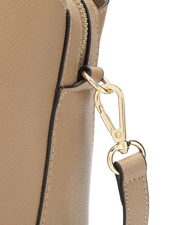 style code 【PADMA/パドマ】リアルレザー　アオリポケットミニショルダーバッグ　カードケース付 オーク