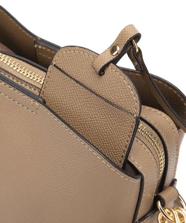 style code 【PADMA/パドマ】リアルレザー　アオリポケットミニショルダーバッグ　カードケース付 オーク