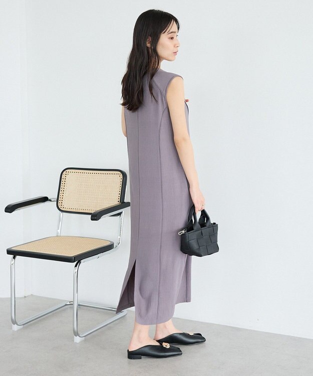 CRAFT STANDARD BOUTIQUE ノースリーブワンピース Gray