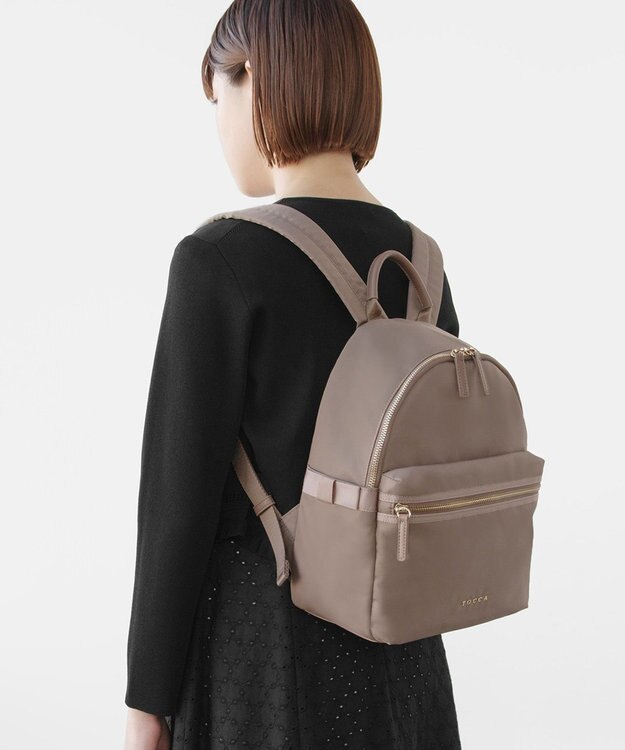 TOCCA 【八木アリサさん着用】SMALL TRAVELING BACKPACK バックパック ベージュ系