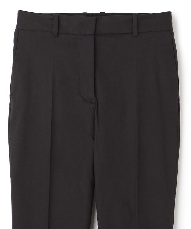JOSEPH ライトギャバジンストレッチ　クロップドトラウザーズ Black