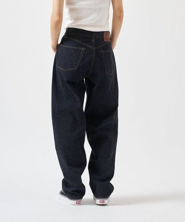 LENO LOOSE TAPERED JEANS 《UNISEX》 ルーズテーパードデニムパンツ INDIGO