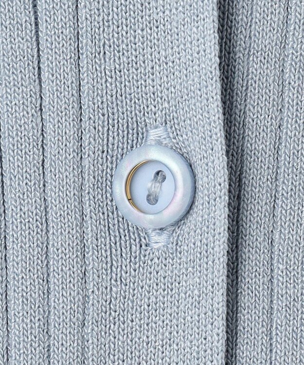 ANY SIS 【洗える】フラワーカラー2WAY ニット ブルーデイジー