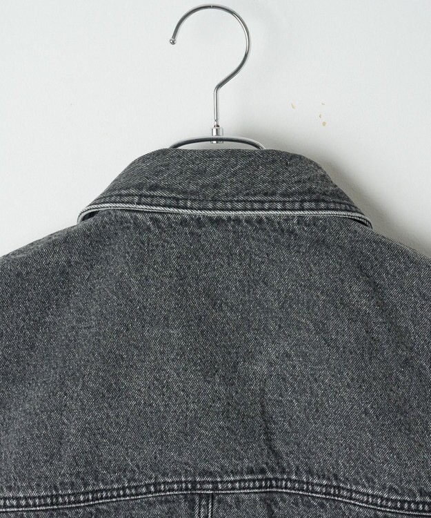 WEGO デニムショートベスト ブラックその他