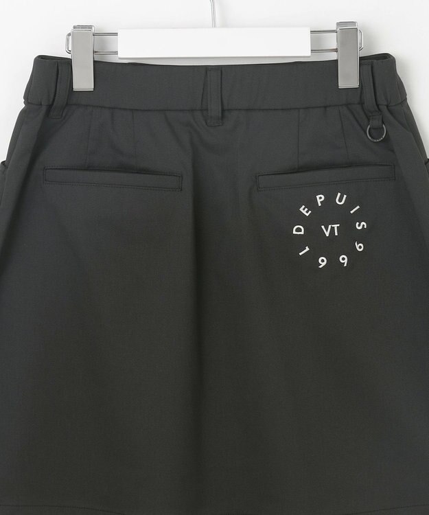 23区GOLF 【WOMEN】ベーシック台形シルエットスカート ブラック系