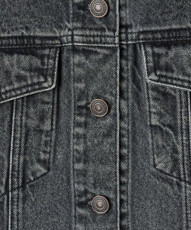 WEGO デニムショートベスト ブラックその他