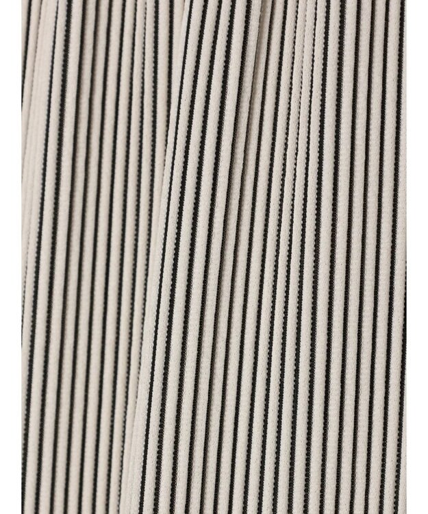 Green Parks プリーツ風カットパンツ Ivory