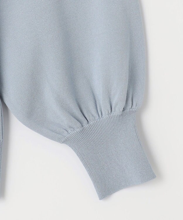 ANY SIS 【洗える】フラワーカラー2WAY ニット ブルーデイジー