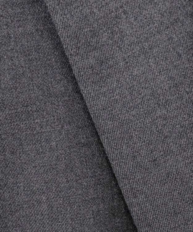 ICB 【セットアップ対応】ウールストレッチ テーラードジャケット チャコール系