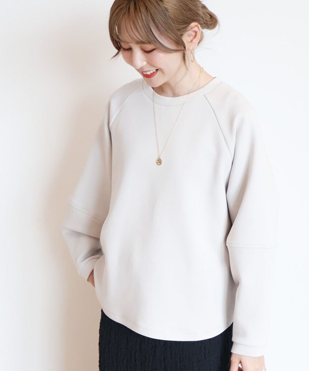 AMERICAN HOLIC 袖ボリュームポンチプルオーバー Light Gray