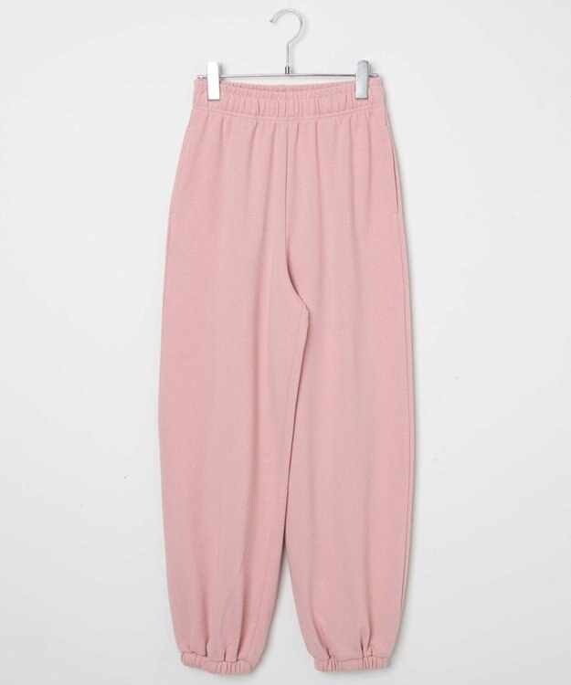 WEGO スウェットジョガーパンツ ライトピンク