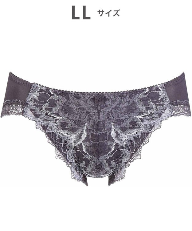 WACOAL ショーツ 【ハグするブラ】 BXB418とペア はきこみ丈あさめ ナイロンベア天竺素材(バック) レディース PXB118 /ワコール バイオレット