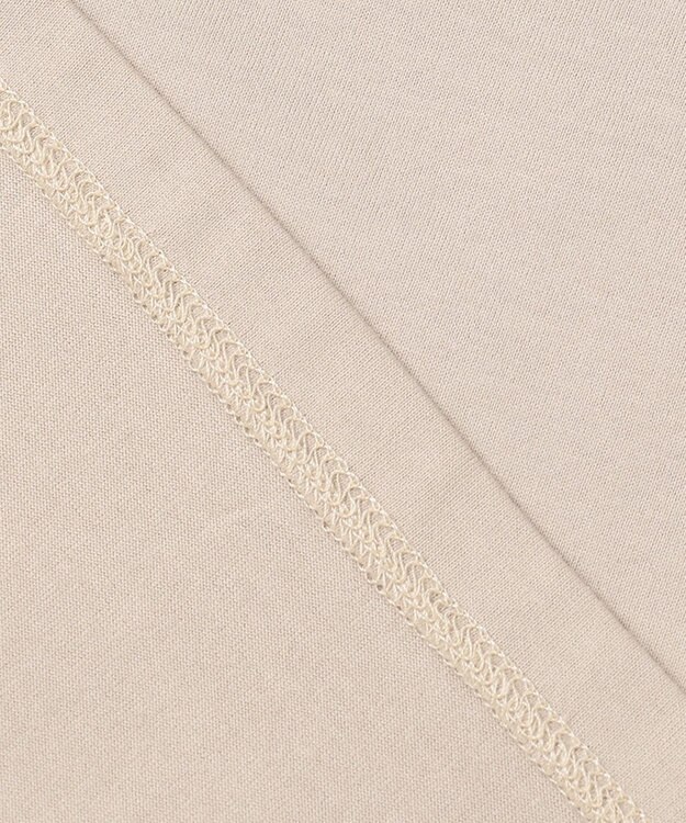 23区 【洗える】ALBINIジャージー Aライン Tシャツ ベージュ系