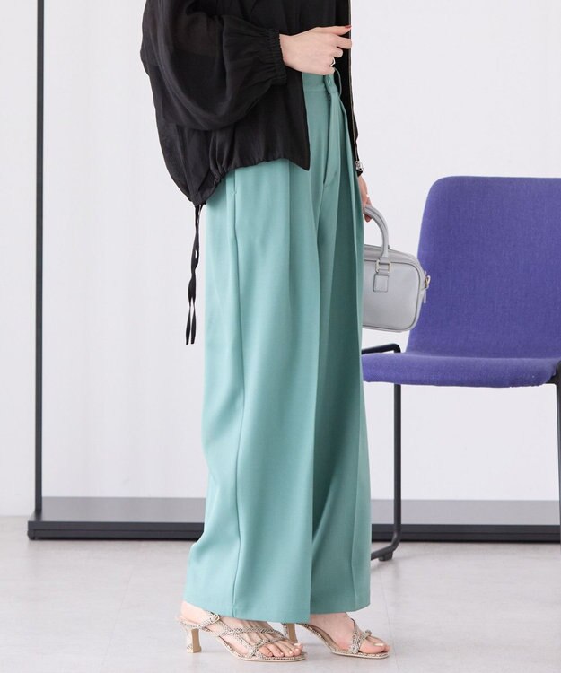 AMERICAN HOLIC タックワイドパンツ Green