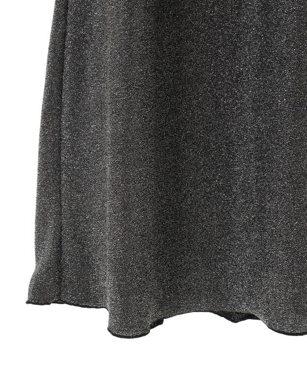 AMERICAN HOLIC ラメカットティアードスカート Gray