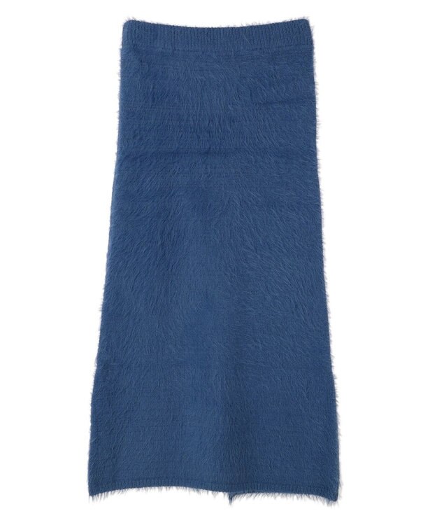 Green Parks ・Ｐｅｔｉｔ　Ｆｌｅｕｒ　シャギーニットスカート Blue