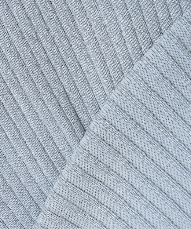 ANY SIS 【洗える】フラワーカラー2WAY ニット ブルーデイジー