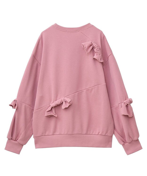 Green Parks ・ＳＵＧＡＲ　ＳＰＯＯＮ　リボンスウェット Pink