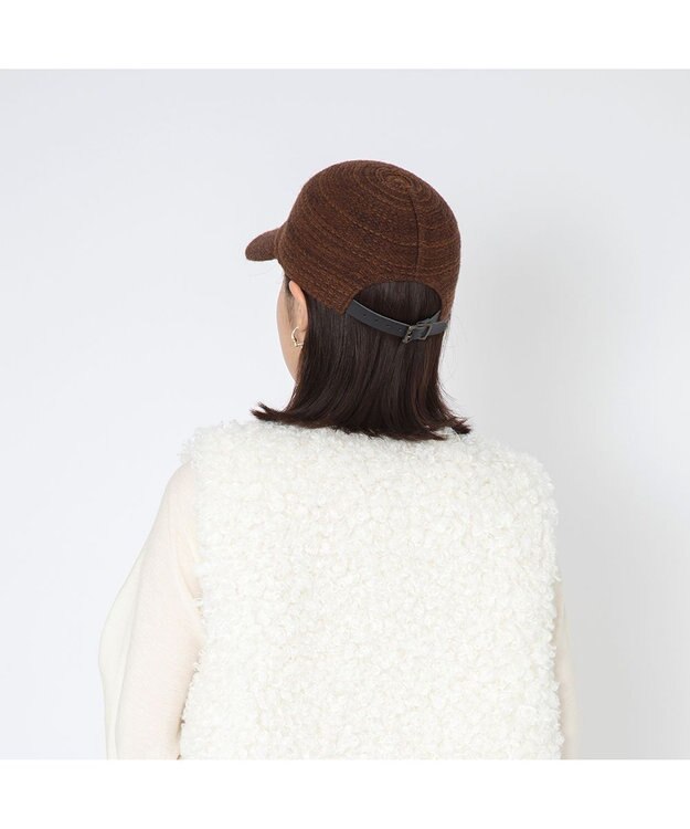 林八百吉商店 Jin no beat shi te cassie ニットサーモCAP アフリカンブラウン