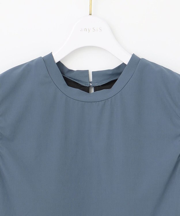 ANY SIS 【3SET】ティアード スイムウェア ブルー×ブラウン