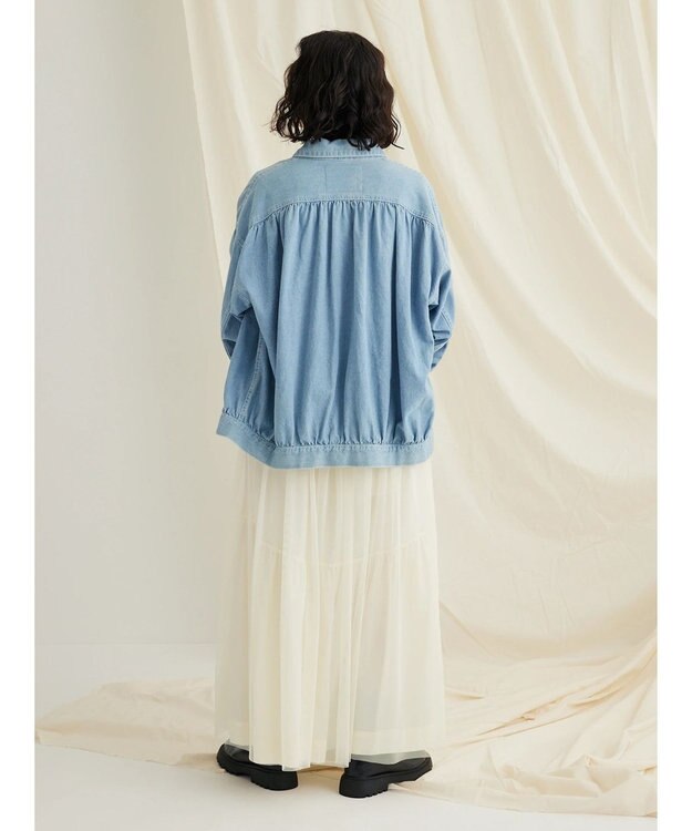 CRAFT STANDARD BOUTIQUE リバーシブルチュールスカート Ivory