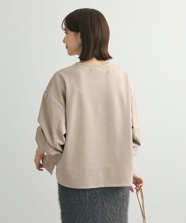 Green Parks ・ＳＵＧＡＲ　ＳＰＯＯＮ　スエードポンチプルオーバ Beige
