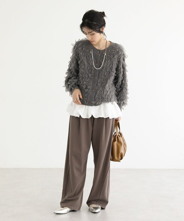 Green Parks 切り替えバイオカーブスウェットパンツ Brown