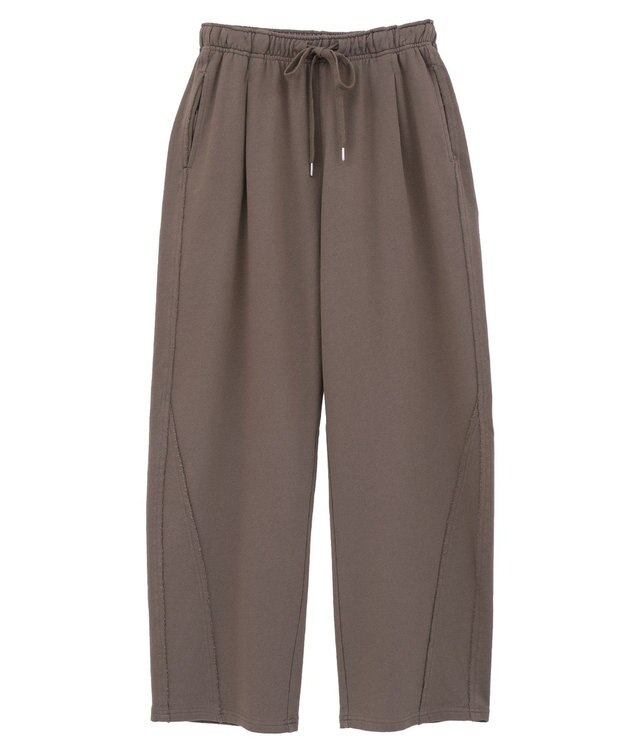 Green Parks 切り替えバイオカーブスウェットパンツ Brown