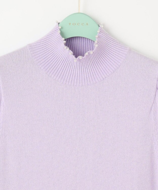 TOCCA 【洗える！】AMULET ニットドレス ライラック系