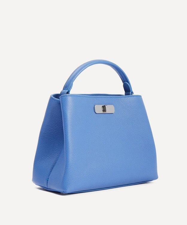 LIBERTY. アイフィス バーリントン ミニ トップハンドルバッグ スカイブルー