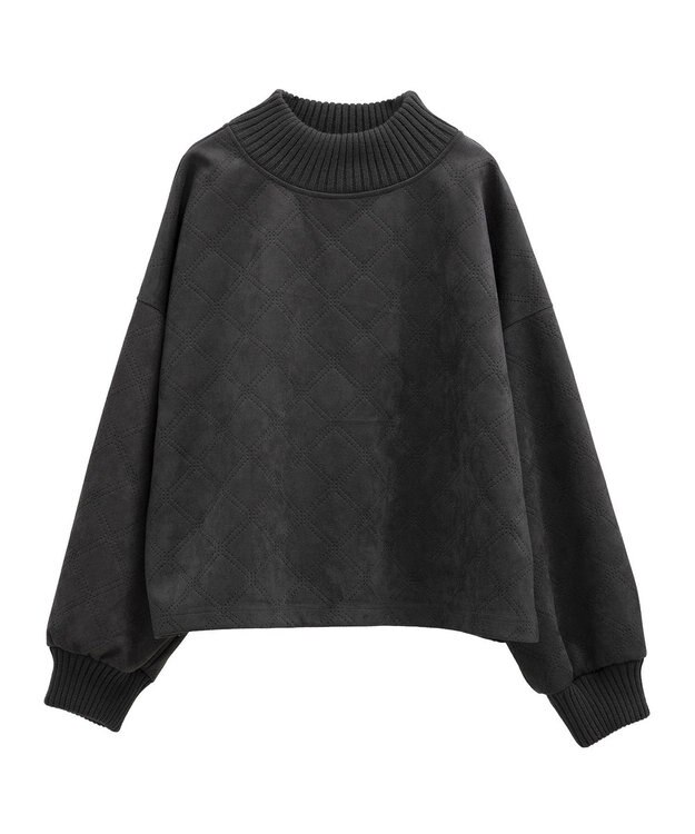 Green Parks ・ＥＬＥＮＣＡＲＥ　ＤＵＥ　エンボスプルオーバー Charcoal Gray