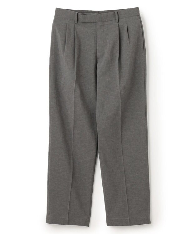 UNFILO MENS TENNEN TOUCH タックパンツ [24年春夏商品] グレー