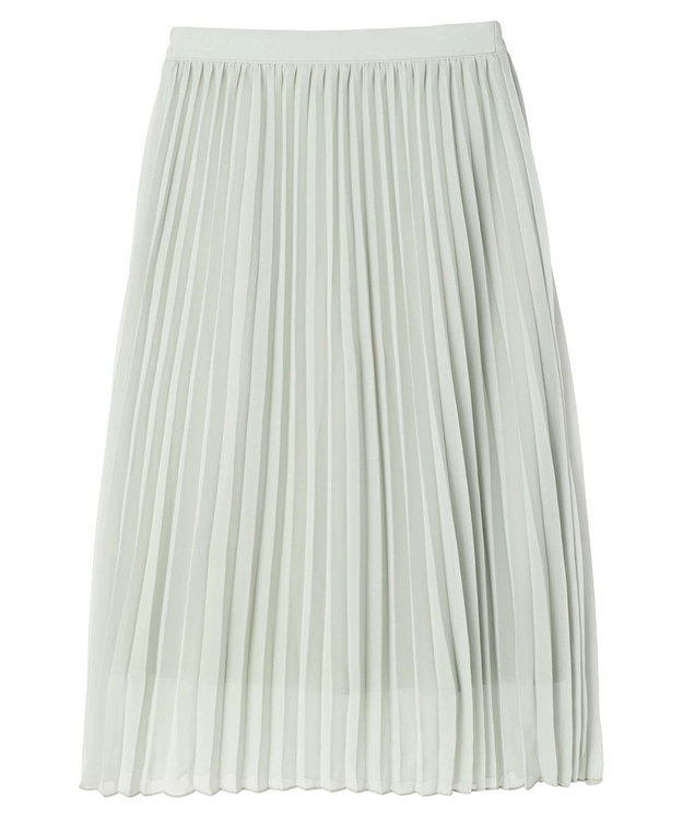 earth music&ecology すきな丈プリーツスカート Mint