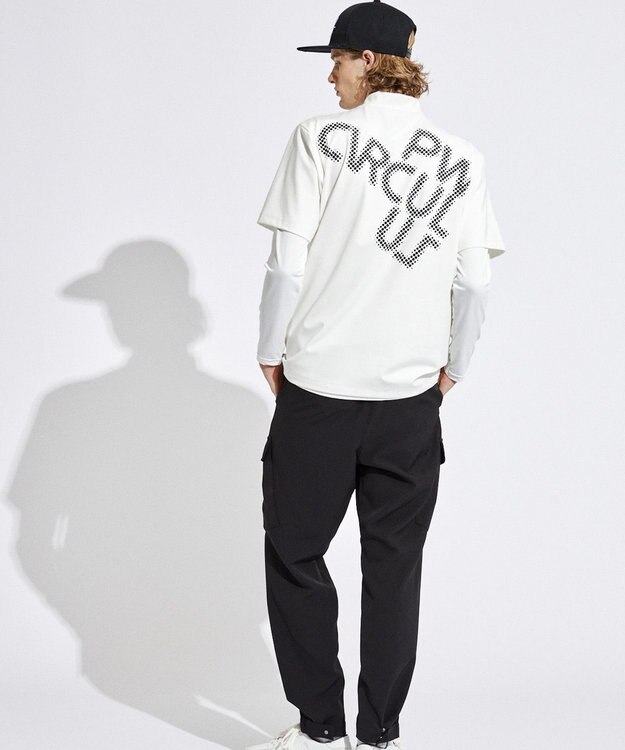 PW CIRCULUS 【UVカット / 吸水速乾 / 伸縮性抜群】【MEN】ポケットモック T ホワイト系