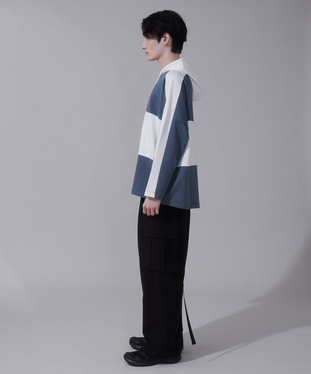 WEGO ドルマンポンチフードT（LS） ブルー