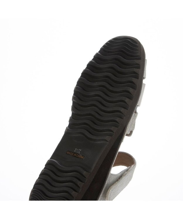 MODE ET JACOMO <D'ICI>ボリュームソールグルカサンダル シルバー