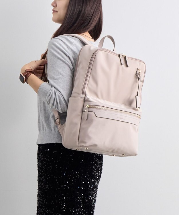 ACE BAGS & LUGGAGE Jewelna Rose リモハピ リュックサック B4サイズ 15.6インチPC収納 10772 通勤 仕事 ジュエルナローズ ビジネスバッグ モーヴグレー