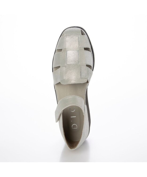 MODE ET JACOMO <D'ICI>ボリュームソールグルカサンダル シルバー