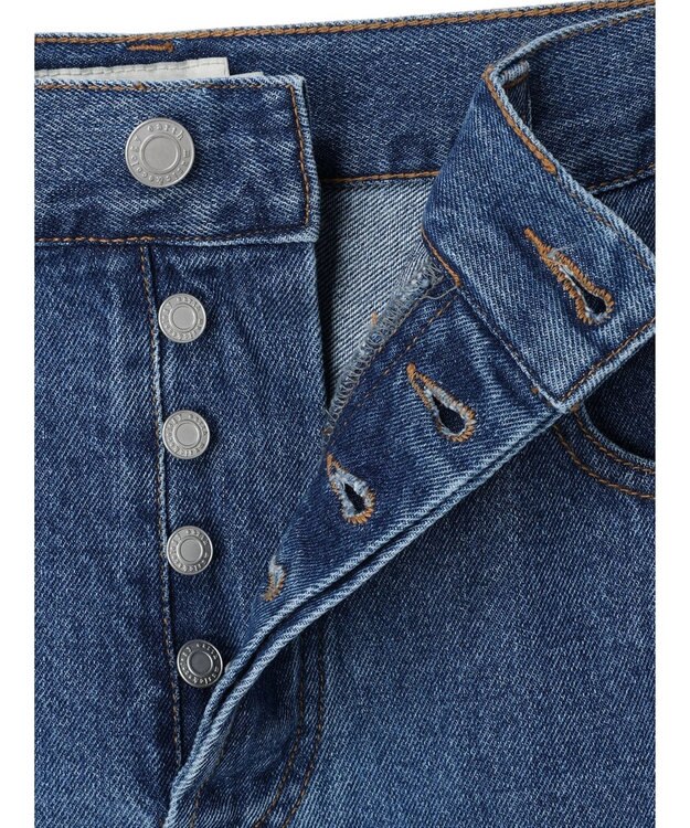 earth music&ecology ストレートフィットデニム Indigo