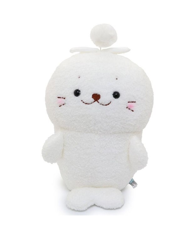 Mother garden しろたん お座り ふわふわ草 ぬいぐるみ 28cm -