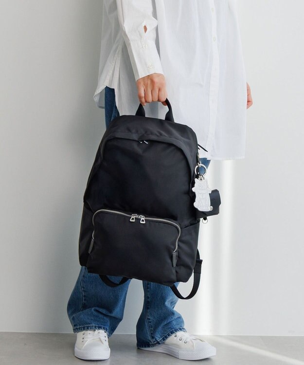 ACE BAGS & LUGGAGE HAyU × ace. フィカス リュックサック A4サイズ 19105 ハユ ブラック