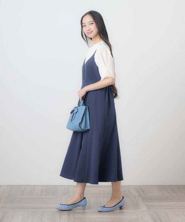 ONWARD Reuse Park 【any SiS】ワンピース秋冬 ネイビー