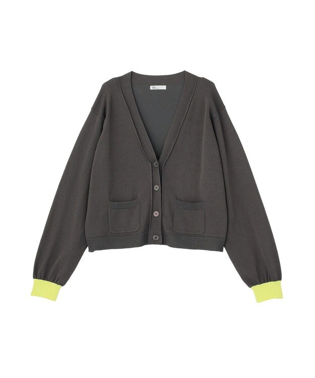 CRAFT STANDARD BOUTIQUE Ｖネックニットカーディガン Dark Gray