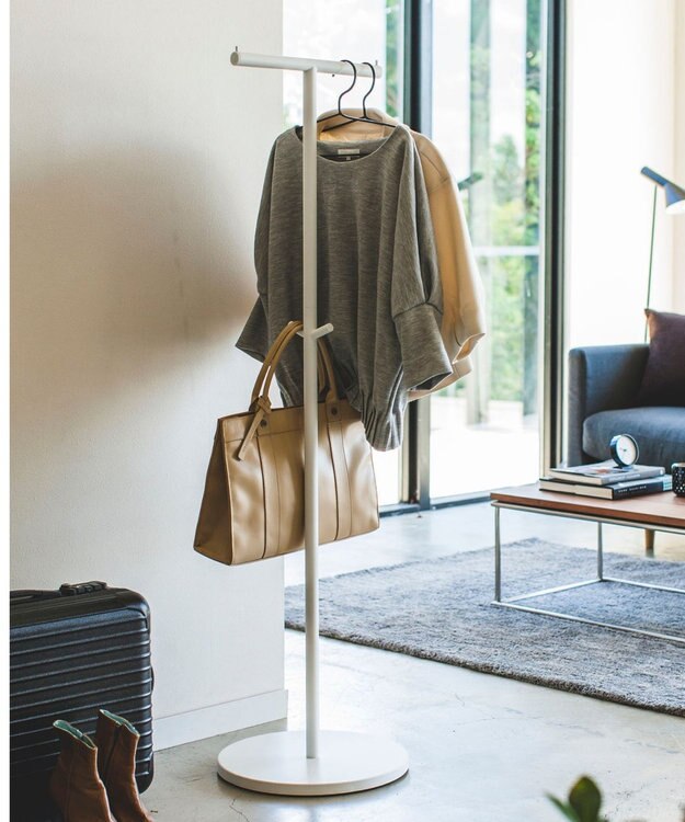 tower ポールハンガー スマート ホワイト ホワイト