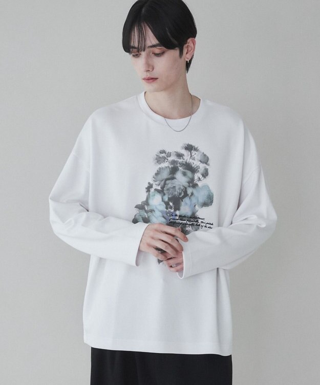 WEGO トロミフラワーモチーフLS 柄1