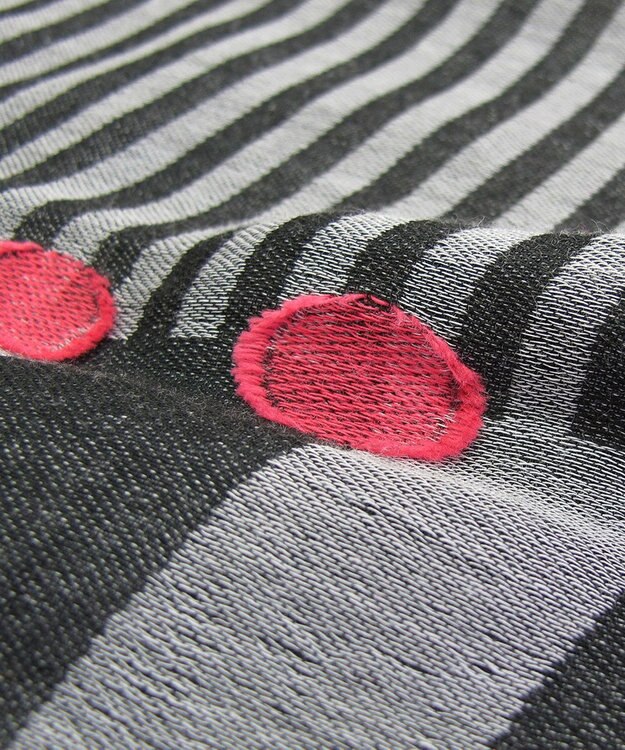 POLS コットンレイヤーストール パープル