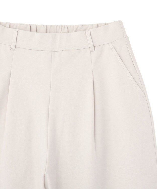 Green Parks タックワイドスウェットパンツ Light Gray