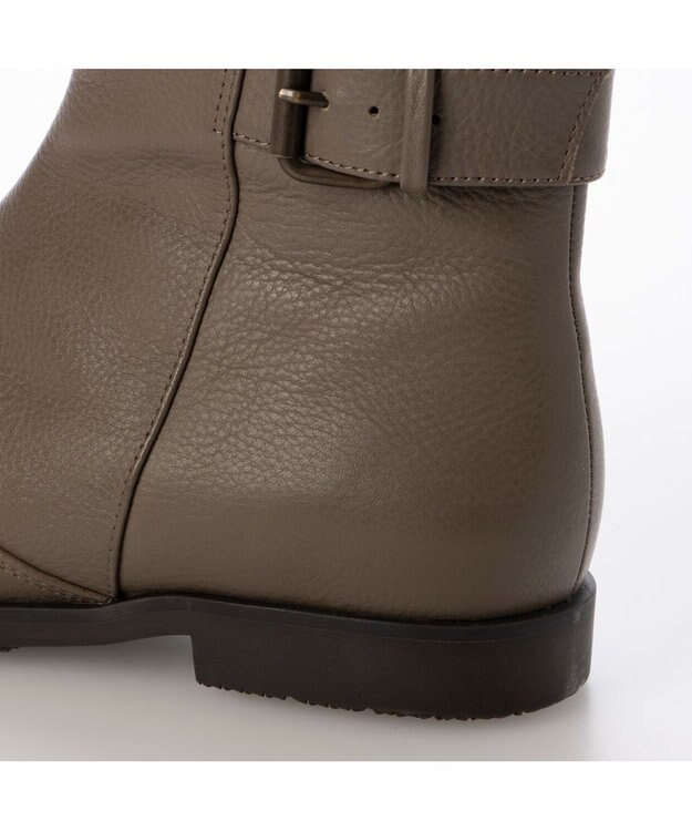 ing <ing>【WEB限定】ベルトデザインショートブーツ オーク