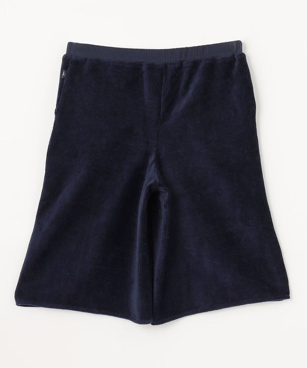 組曲 KIDS 【150-160㎝】コーディロイ ハーフパンツ ネイビー系
