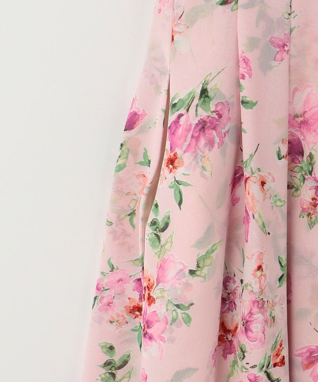 TOCCA 【洗える！】WATERCOLOR HARMONY ドレス ローズ系